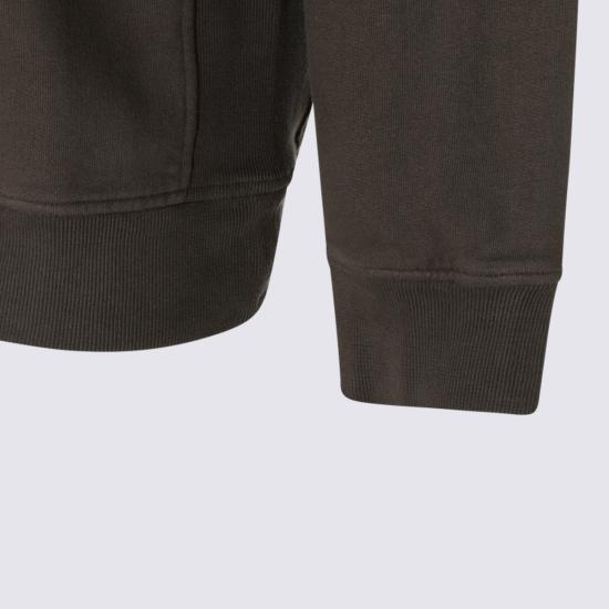 26FW 스톤 아일랜드 60120 코튼 플리스 스웨트셔츠 L2S156100049 S0A20V0078 COAL GREY - STONE ISLAND