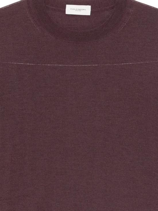 26FW 파올로 페코라 스웨터 A001F001 4549 Viola - PAOLO PECORA