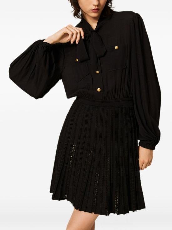26FW 트윈셋 미디 원피스 262TP3081 00006 Nero - TWINSET