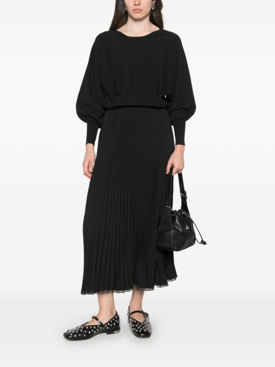 26FW 트윈셋 롱 원피스 262TP3250 00006 Nero - TWINSET