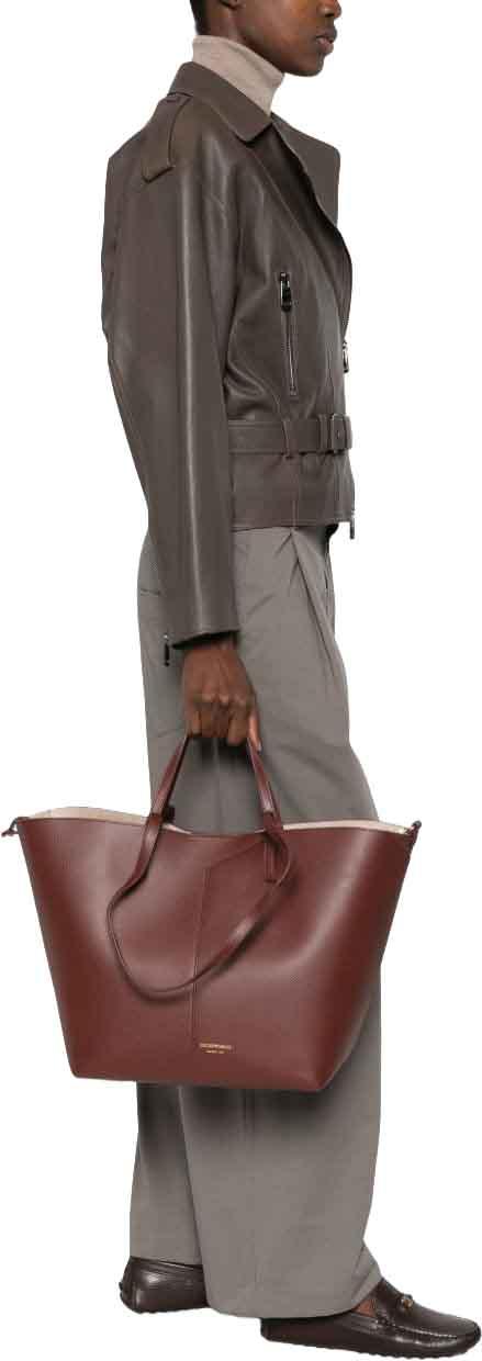 26FW 엠포리오 아르마니 토트백 EW005668AF29459U6017 BROWN - EMPORIO ARMANI
