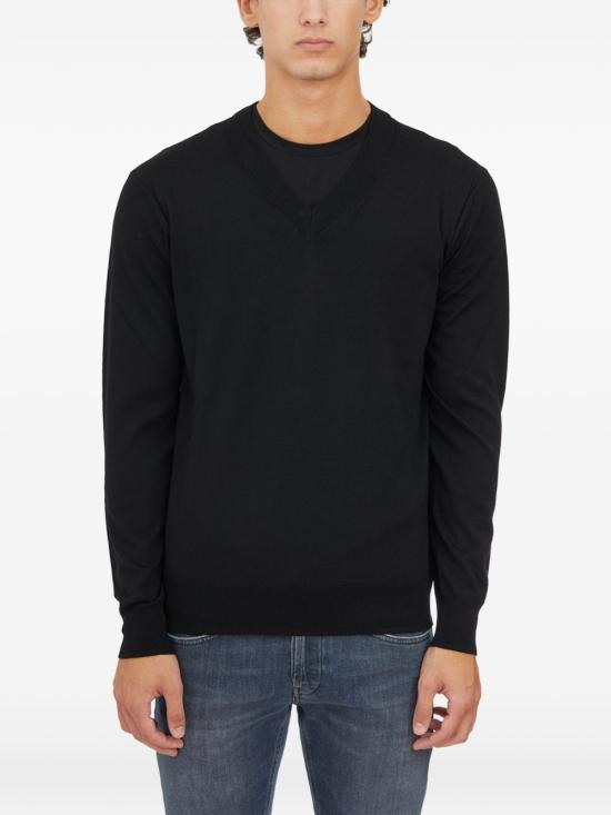 26FW 파올로 페코라 스웨터 A009F001 9000 Nero