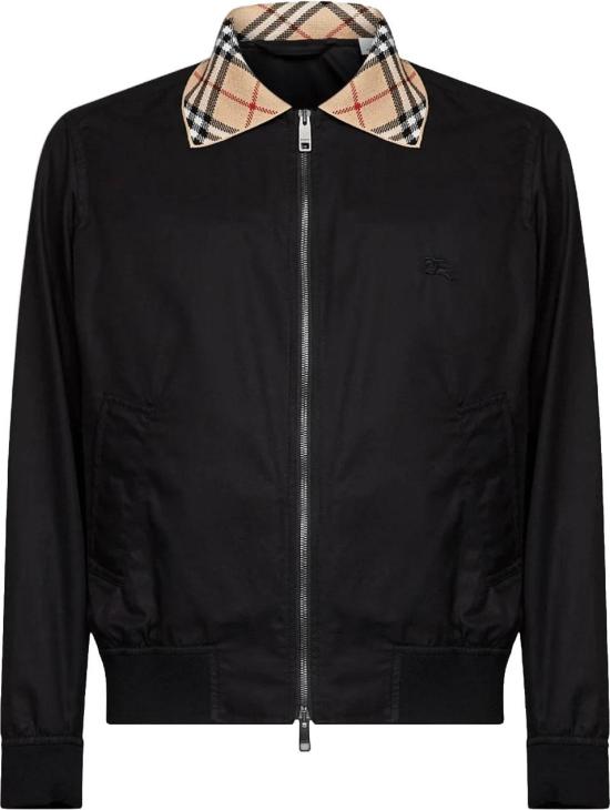 26FW 버버리 봄버 자켓 BURBERRY8129696A1189GLENFIELDSBOMBERJACKETBOMBERJACKETSBLACK