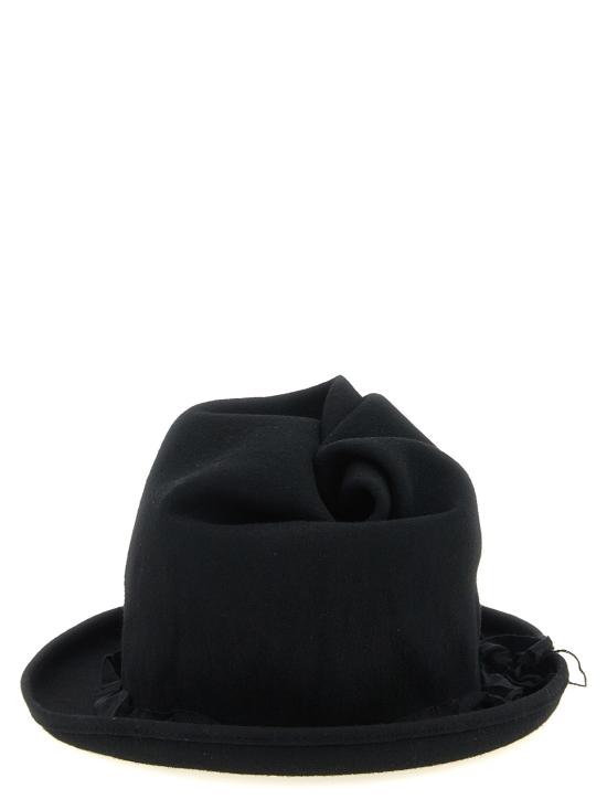 26FW 요지 야마모토 모자 HWH021613 Black