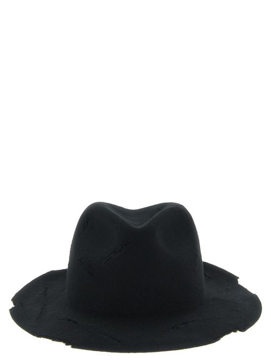 26FW 요지 야마모토 모자 HWH011603 Black