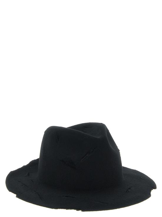 26FW 요지 야마모토 모자 HWH011603 Black - YOHJI YAMAMOTO