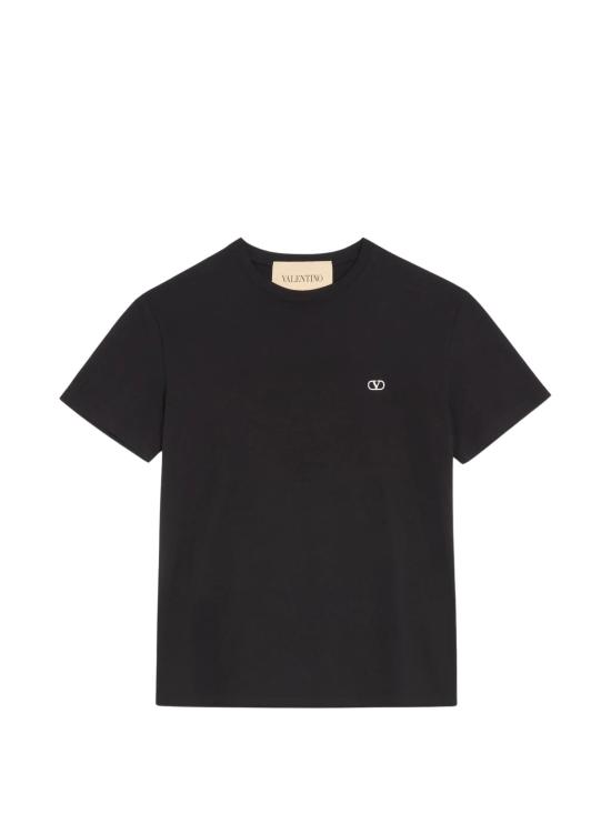 26FW 발렌티노 가라바니 반팔 티셔츠 VMG10VBMM 0NO BLACK