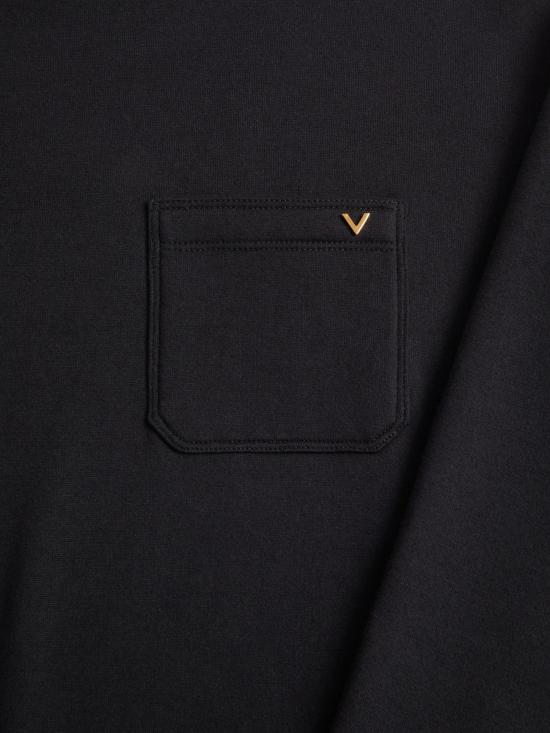 26FW 발렌티노 가라바니 긴팔 티셔츠 VMF28RBHH 0NO BLACK - VALENTINO GARAVANI
