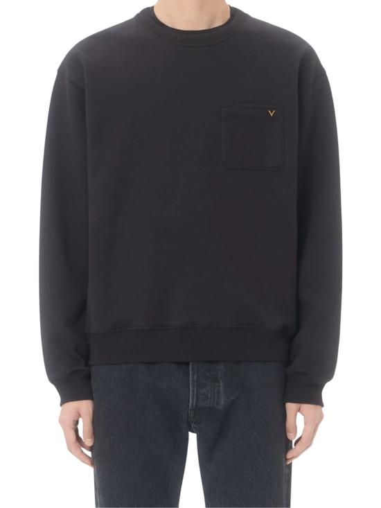 26FW 발렌티노 가라바니 긴팔 티셔츠 VMF28RBHH 0NO BLACK - VALENTINO GARAVANI