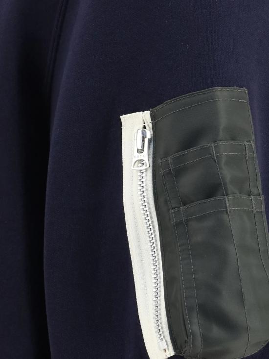 26FW 사카이 긴팔 티셔츠 2604138M 233 NAVY - SACAI