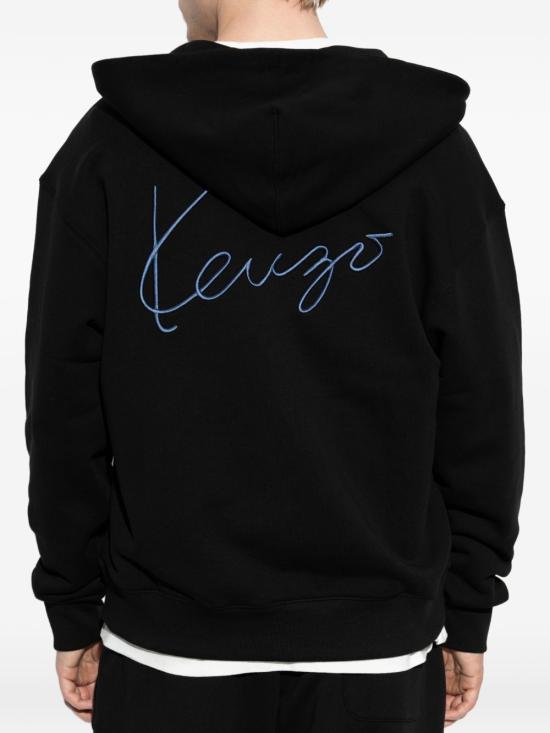 26FW 겐조 후드 티셔츠 FG65HO264 4MJ99J BLACK - KENZO