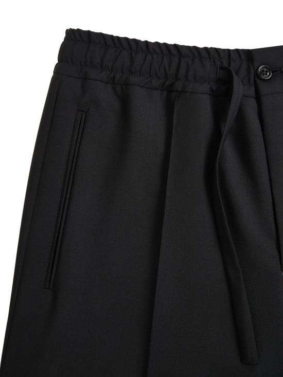 26FW 발렌티노 가라바니 스트레이트 팬츠 VRBN3225S 0NO BLACK - VALENTINO GARAVANI