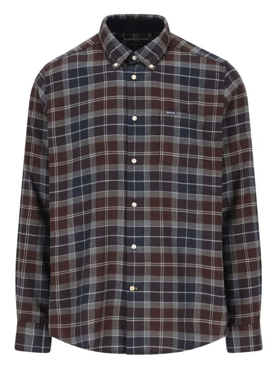 26FW 바버 긴팔 셔츠 MSH4991 TN38 NAVY