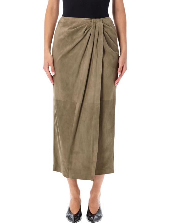26FW 랄프 로렌 롱 스커트 290P20983 001 BEIGE