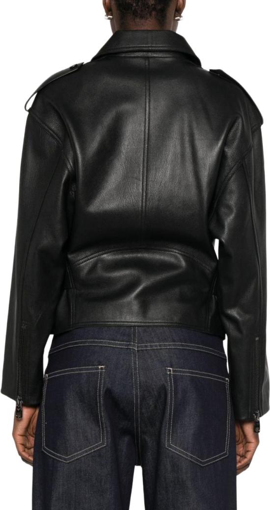 26FW 엠포리오 아르마니 가죽 자켓 EW004958AF27024UC001 BLACK - EMPORIO ARMANI