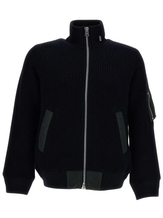 26FW 사카이 봄버 자켓 2604128M 233 NAVY