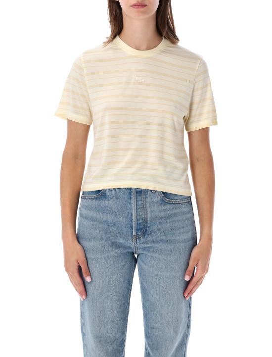 26SS 메종키츠네 반팔 티셔츠 QW00105KJ7034 0517 ECRU STRAW