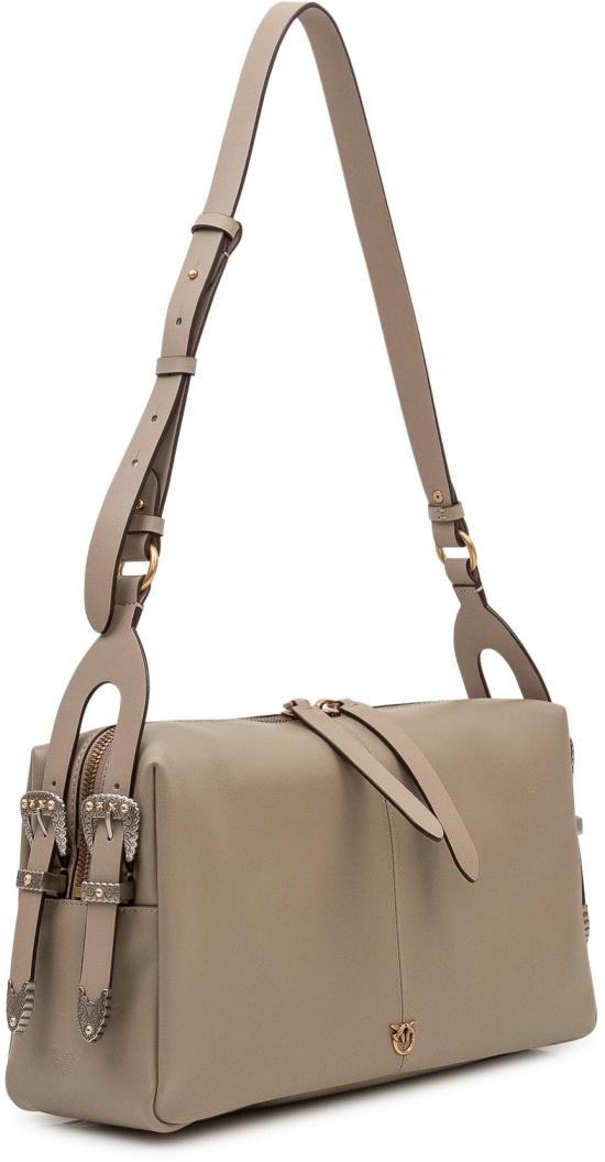 26FW 핑코 숄더백 106676A2JGI49Q TAUPE - PINKO
