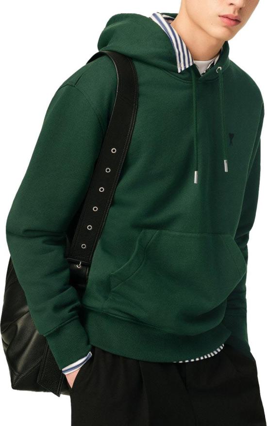 26FW 아미 ADC 코튼 후디 HSW764730A258 DONKERGREEN - AMI