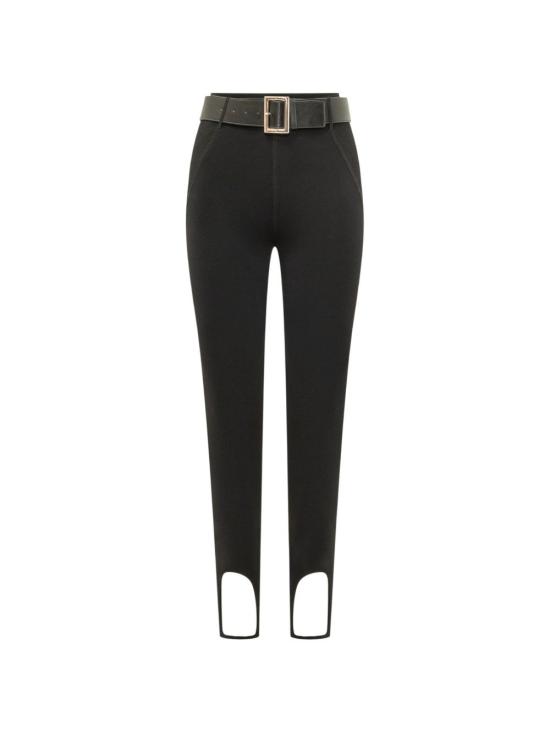 26FW 셀프 포트레이트 레깅스 AW26174PB BLACK NERO