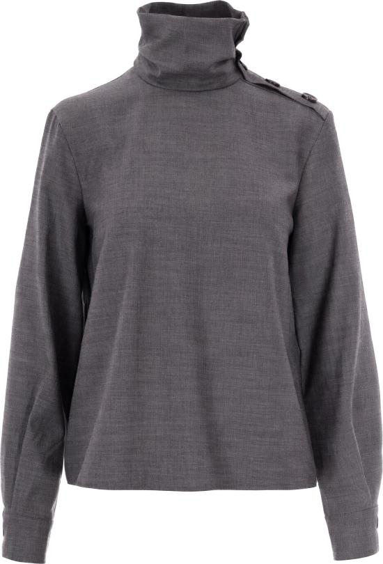 26FW 파트리지아페페 터틀넥 1029744 DONKERGREY