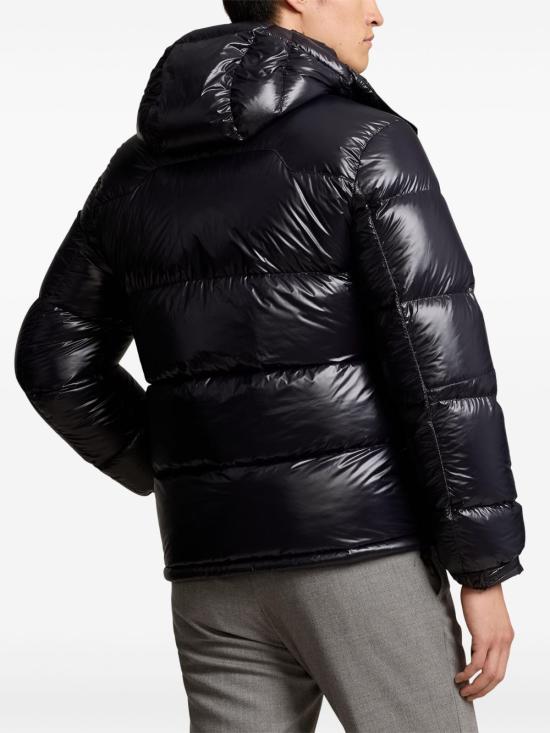 26FW 폴로 랄프로렌 고햄 글로시 다운 자켓 710968281 001 Nero - POLO RALPH LAUREN