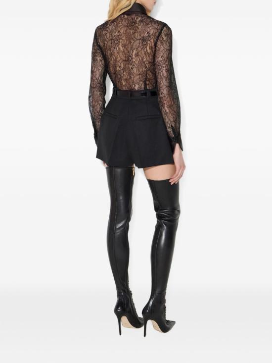 26FW 엘리자베타프랜치 블라우스 CA17966E2 110 Nero - ELISABETTA FRANCHI