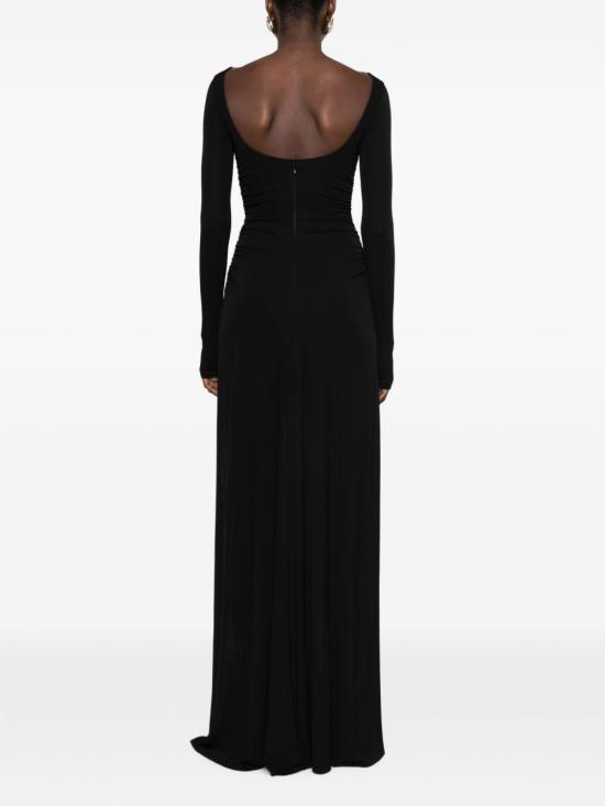 26FW 엘리자베타프랜치 숏 원피스 ABR3567E2 110 Nero - ELISABETTA FRANCHI