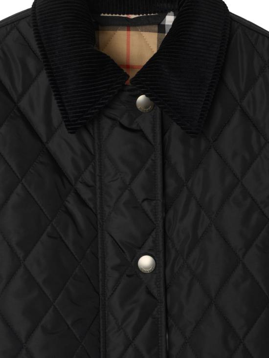 26FW 버버리 퀄티드 나일론 반 자켓 8107463 C1900 - BURBERRY