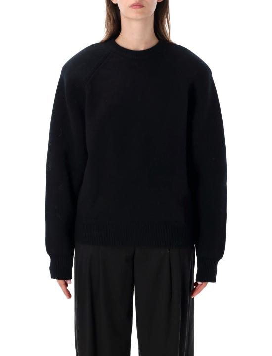 26FW 더프랭키샵 스웨터 KNFS22803100 BLACK Nero