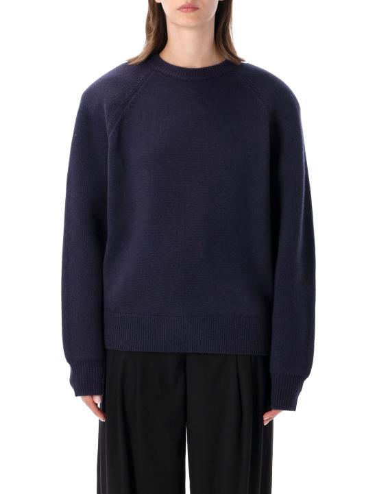 26FW 더프랭키샵 스웨터 KNFS22810312 DARK NAVY Blu