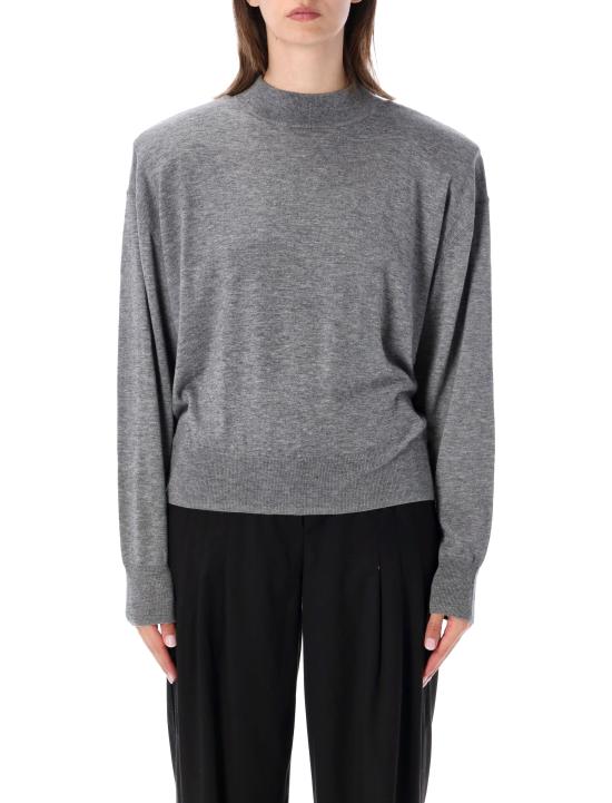 26FW 더프랭키샵 스웨터 KNFS22791107 LIGHT GREY Grigio
