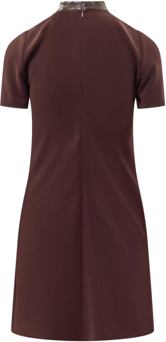 26FW 쿠레쥬 숏 원피스 326CRO920PL01594090 MAROON - COURREGES