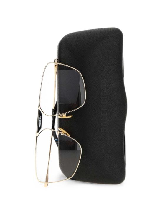26FW 발렌시아가 선글라스 703445 T00051484 Gold clear - BALENCIAGA