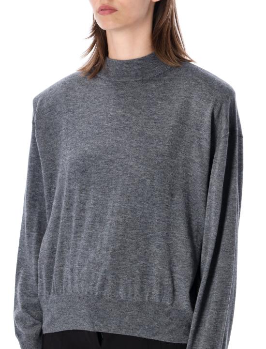 26FW 더프랭키샵 스웨터 KNFS22790101 DARK GREY Grigio - THE FRANKIE SHOP