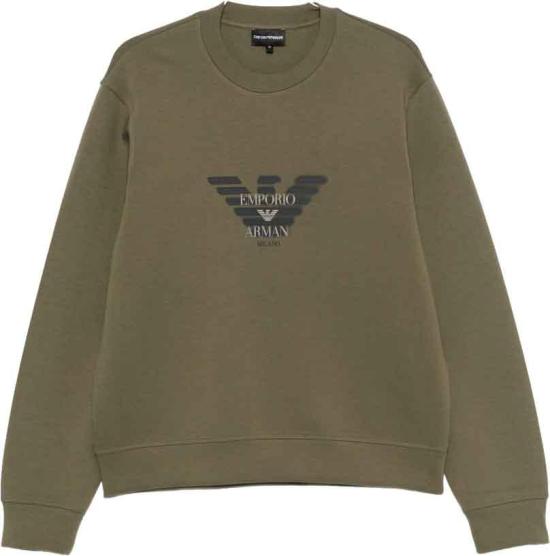 26FW 엠포리오 아르마니 스웨터 EM007315AF10013U7046 DONKERGREEN