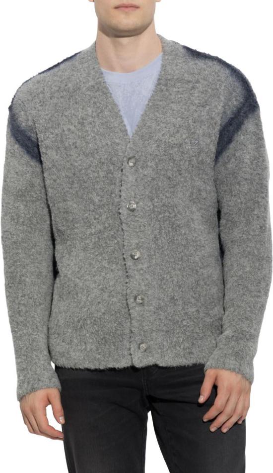 26FW 디젤 스웨터 A239100QMCK9CY GREY - DIESEL