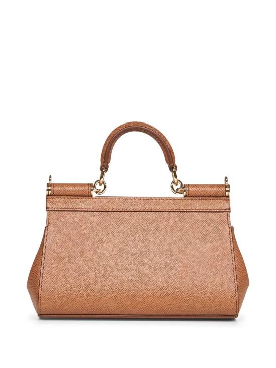 26FW 돌체앤가바나 SICILY 시실리 스몰 핸드백 BB7116 B10018M417 Brown - DOLCE & GABBANA