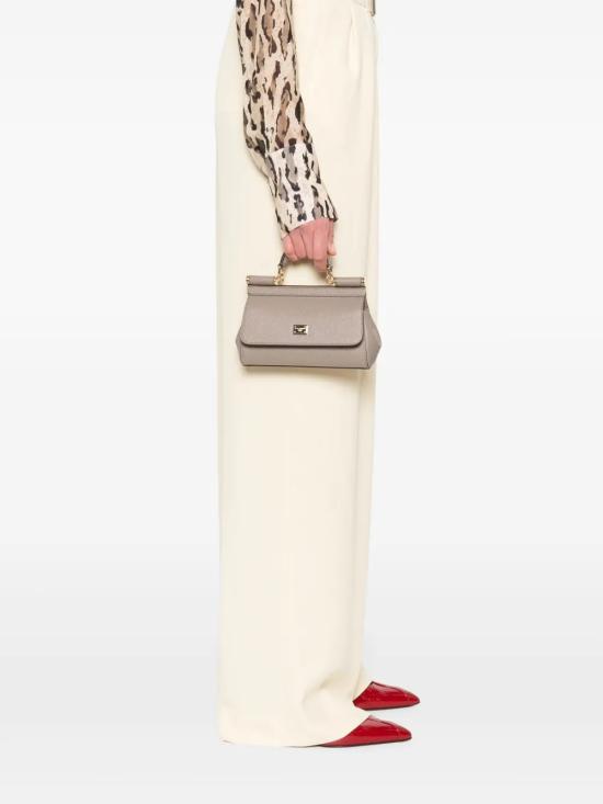 26FW 돌체앤가바나 SICILY 시실리 스몰 핸드백 BB7116 B100180045 Gray - DOLCE & GABBANA