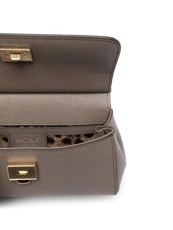 26FW 돌체앤가바나 SICILY 시실리 스몰 핸드백 BB7116 B100180045 Gray - DOLCE & GABBANA