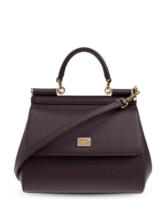 26FW 돌체앤가바나 미디움 시실리 핸드백 BB6003 B10018M073 Bordeaux