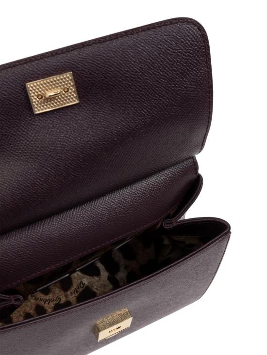 26FW 돌체앤가바나 미디움 시실리 핸드백 BB6003 B10018M073 Bordeaux - DOLCE & GABBANA