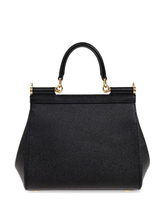 26FW 돌체앤가바나 미디움 시실리 핸드백 BB6003 B100180999 Black - DOLCE & GABBANA