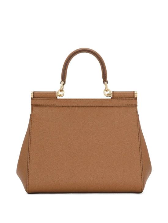 26FW 돌체앤가바나 미디움 시실리 핸드백 BB6003 B10018M417 Brown - DOLCE & GABBANA