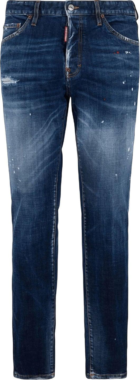26FW 디스퀘어드2 데님 팬츠 DSQUARED2S74LB1896S30664470TEDDYJEANSSLIMJEANSDARKBLUE