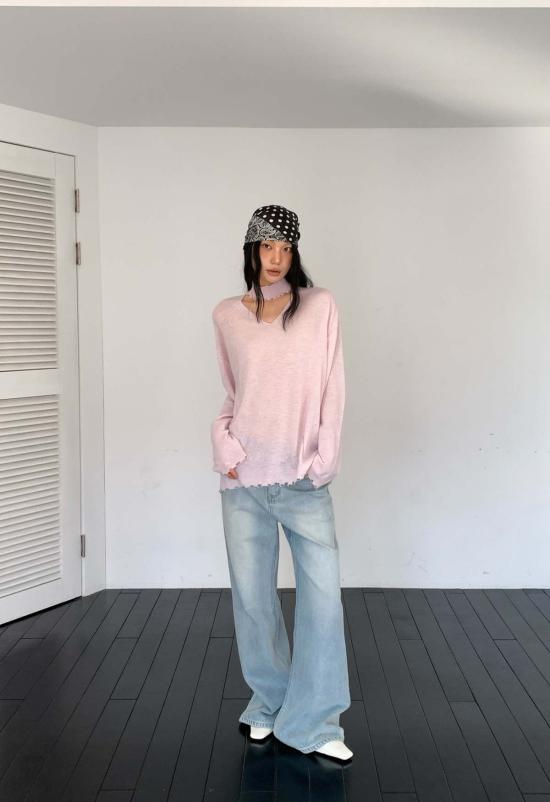  더 엔케이씨 스토어 데님 팬츠 NKC 스토어 할로 진 - THE NKC STORE