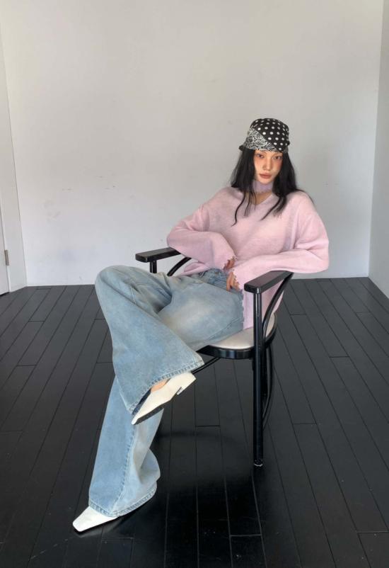  더 엔케이씨 스토어 데님 팬츠 NKC 스토어 할로 진 - THE NKC STORE