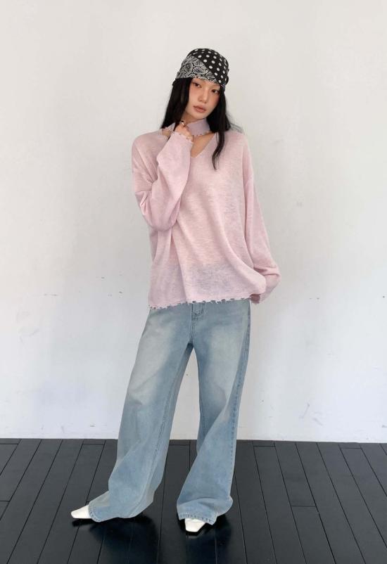  더 엔케이씨 스토어 데님 팬츠 NKC 스토어 할로 진 - THE NKC STORE