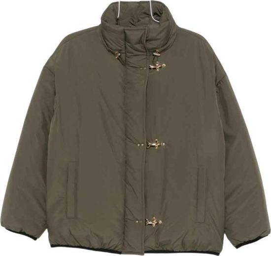26FW 페이 코트 NAW11533500YQQV800 DONKERGREEN