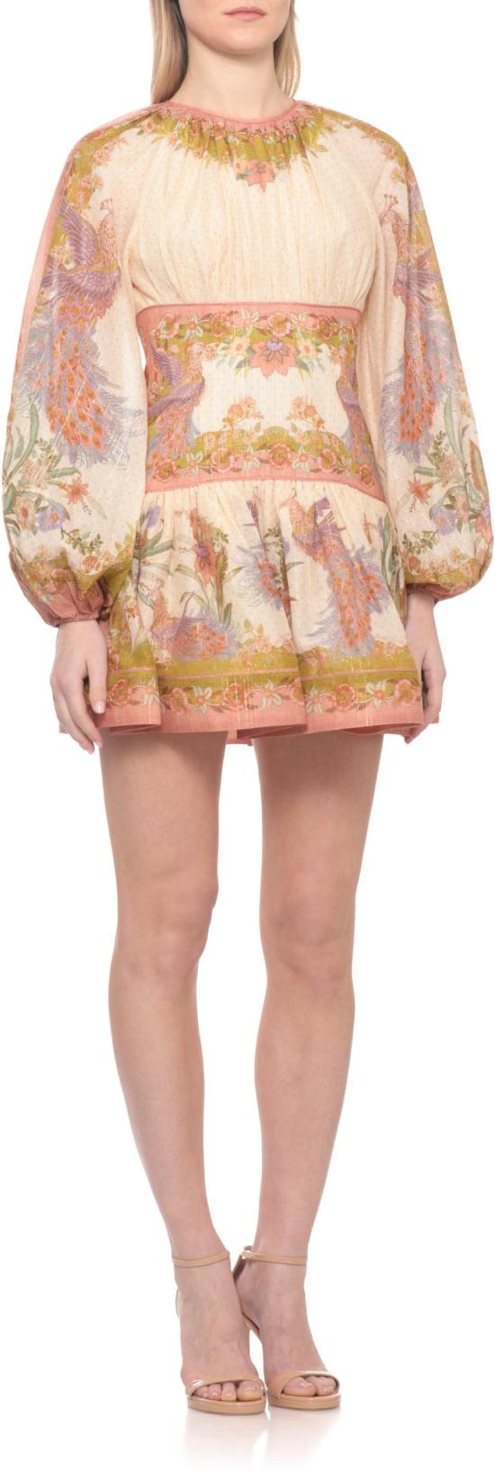 26FW 짐머만 미디 원피스 51821717192990 BEIGE - ZIMMERMANN